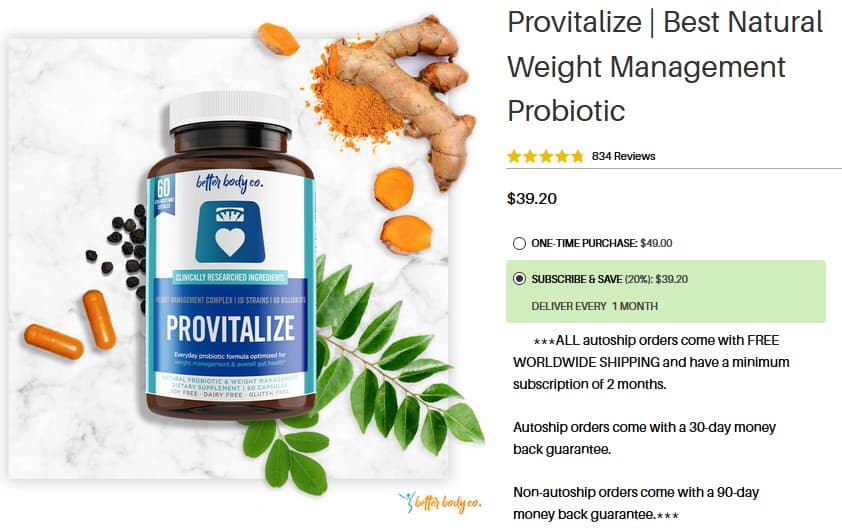 Provitalize Discount Coupon