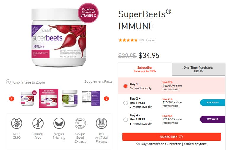 SuperBeets Review 2021 Is this Beet Powder Worth Buying?