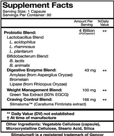 Bio X4 Supplement Facts