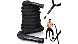 Pro Battle Ropes with Anchor Strap