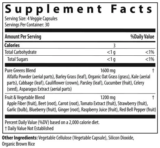 KaraMD Pure Nature Ingredients