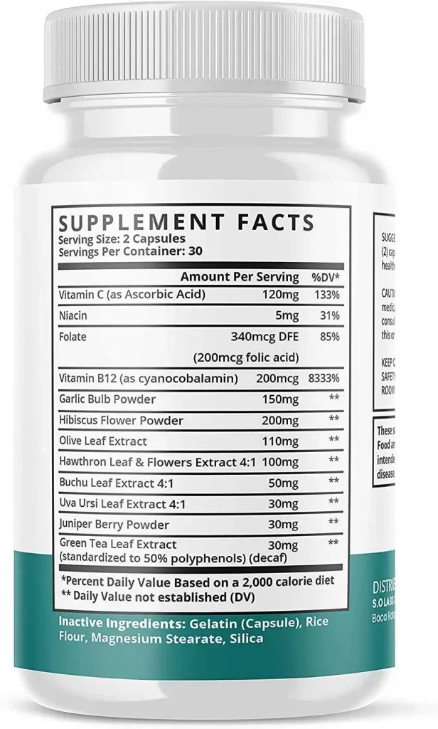 Sugar Balance Review - Ingredients