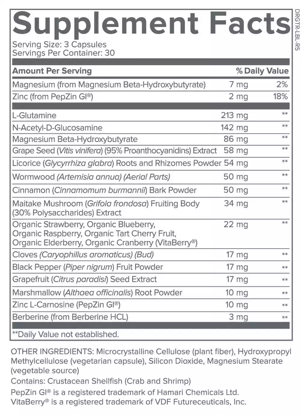 Total Restore Ingredients