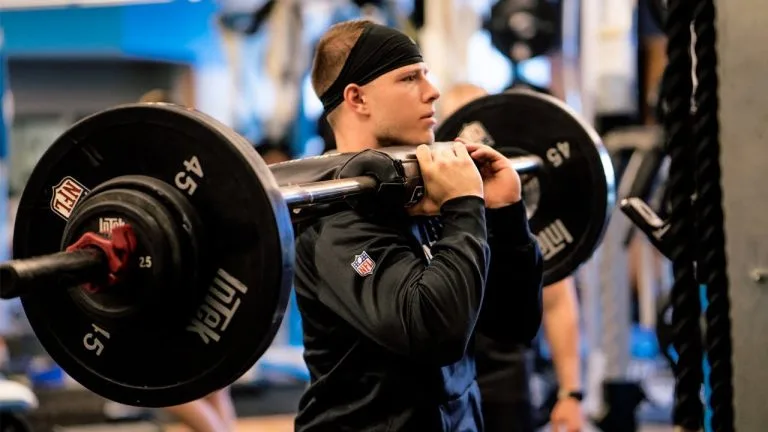 Christian McCaffrey Workout