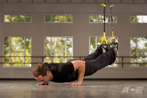 Hang-Suspended Push-Up