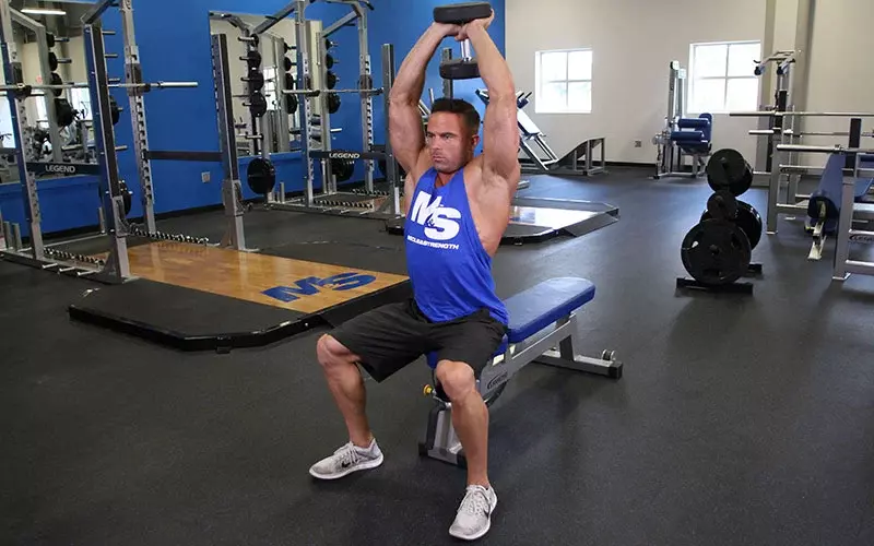 Overhead Triceps Extension