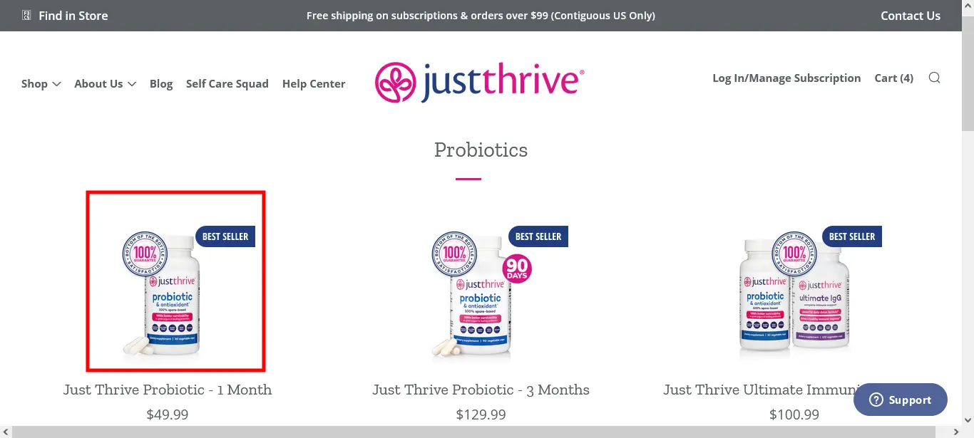 Just Thrive Discount Offers