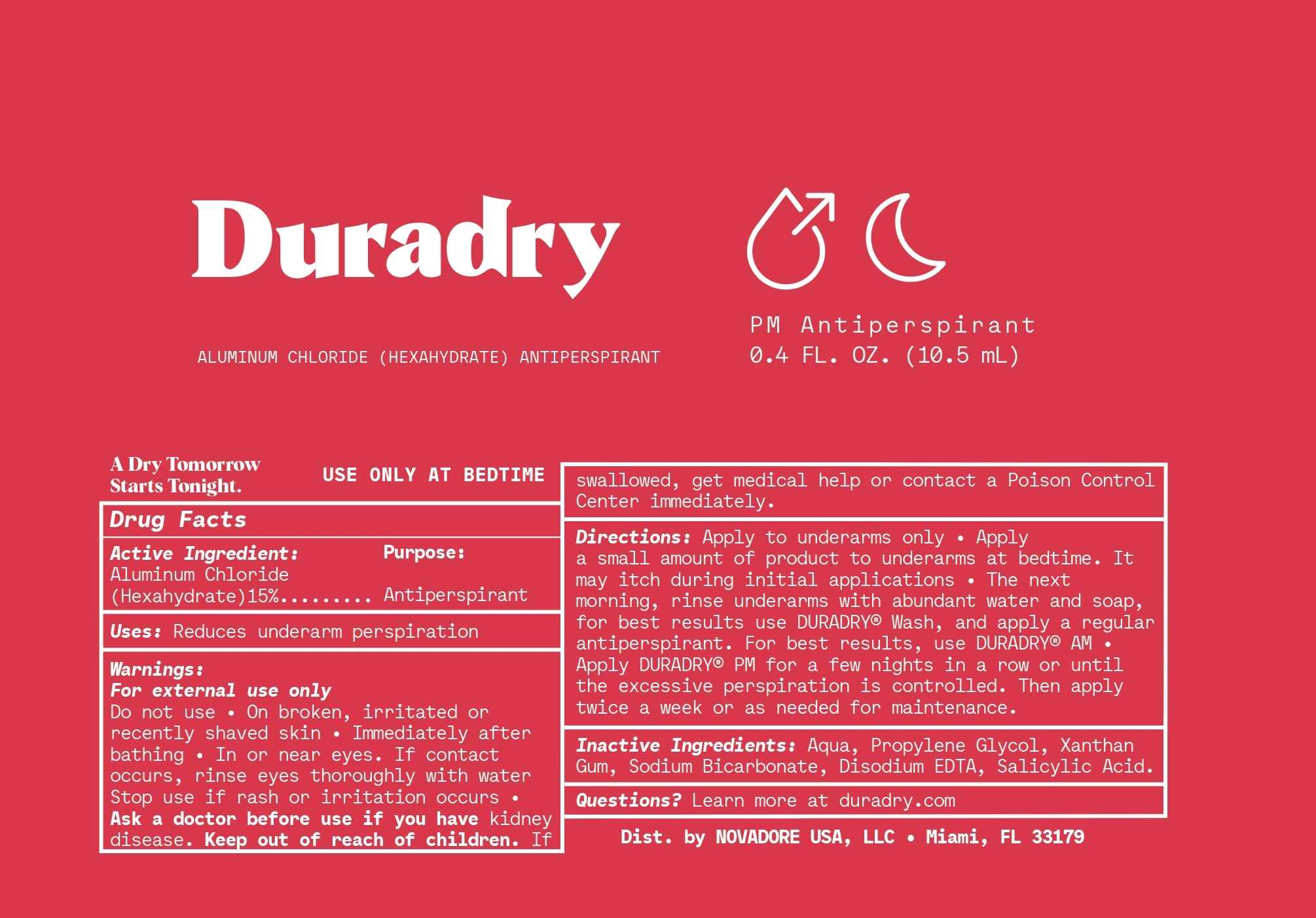 Ingredients of Duradry Review