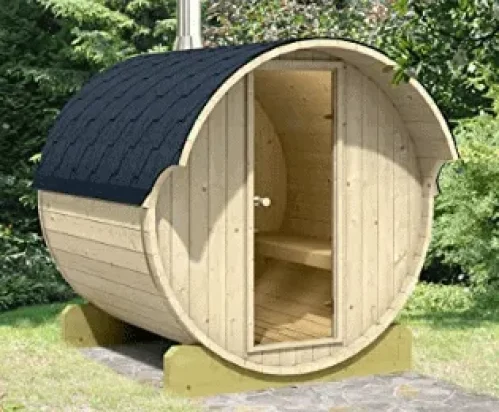 Allwood 4-Person Outdoor Dry or Steam Sauna