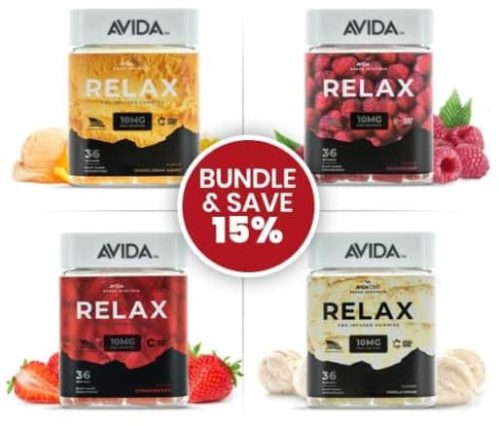 Avida CBD Broad Spectrum Relax Gummies