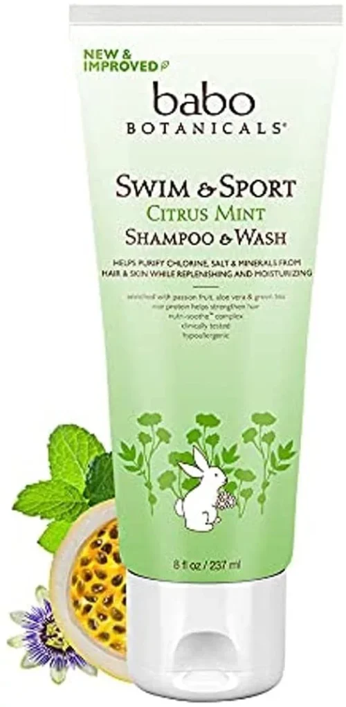 Babo Botanicals Purifying Swim & Sport 2-in-1 Shampoo & Wash