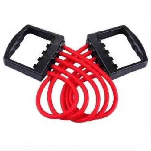 Bell's Adjustable Multi Function 5 Rubber Tube Chest Expander