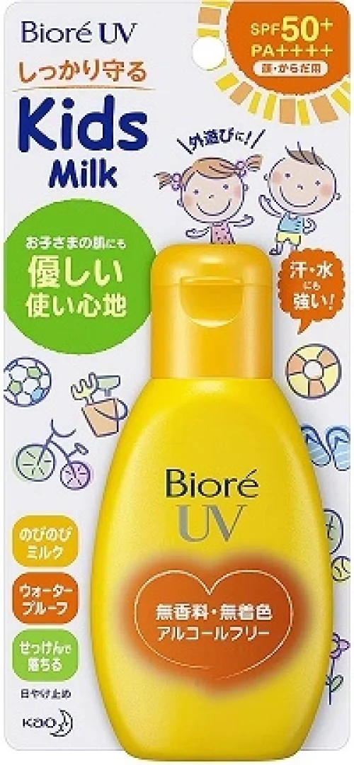 Biore UV Nobi-Nobi Kids Milk with SPF50+ PA++++ 