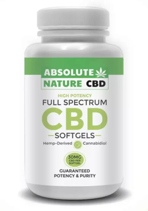 CBD Liquid Oil Softgels