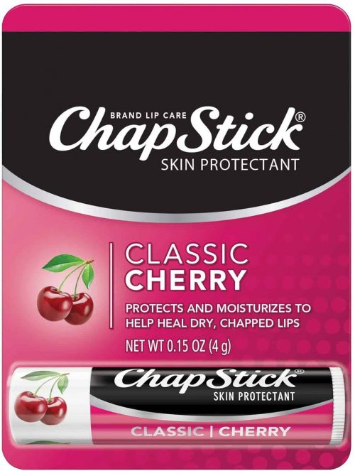 Chapstick Cherry Flavor Skin Protectant Lip Balm