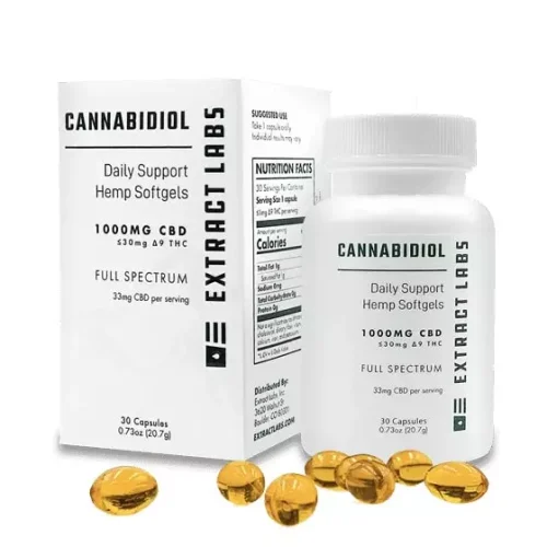 Extract Labs CBD Softgels
