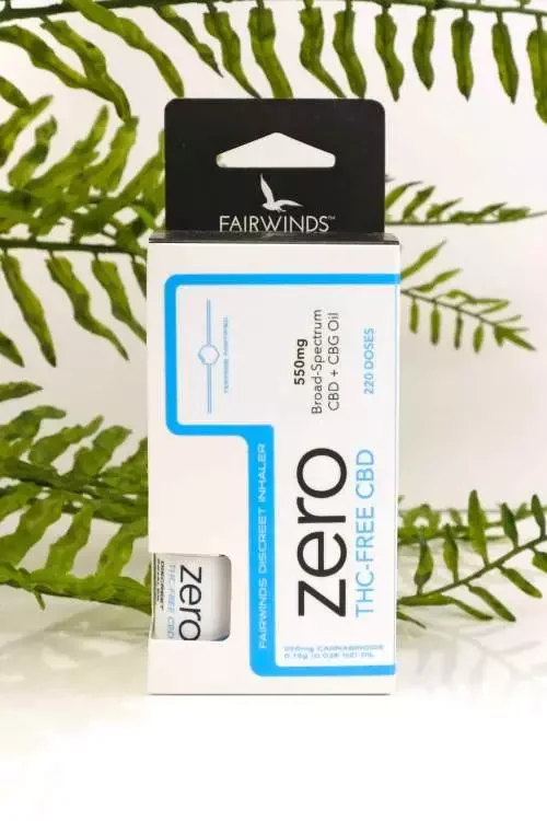 Fairwinds CBD Zero 550 Inhaler