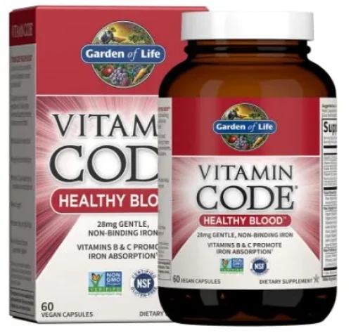 Garden Of Life Healthy Blood Iron Supplement 