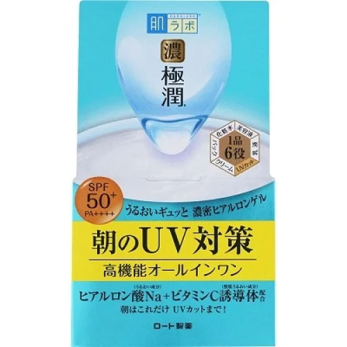 Rohto New Hadalabo Gokujun All In One UV White Gel