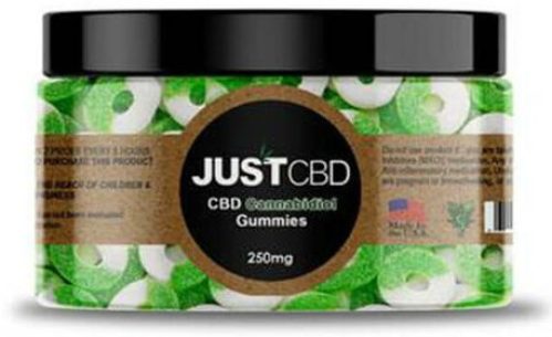 JustCBD Apple Rings Gummies