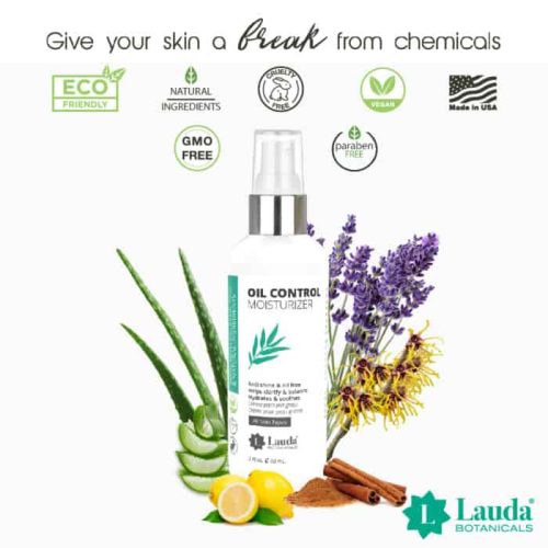 Lauda Botanical's Oily Skin Control Moisturizer