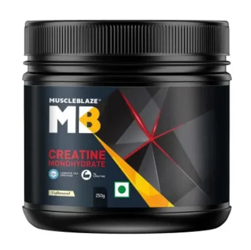 MuscleBlaze Creatine Monohydrate, 0.55 lb, Unflavoured 