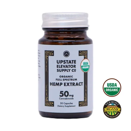 <strong><strong>Organic Full-Spectrum CBD Capsules</strong></strong>