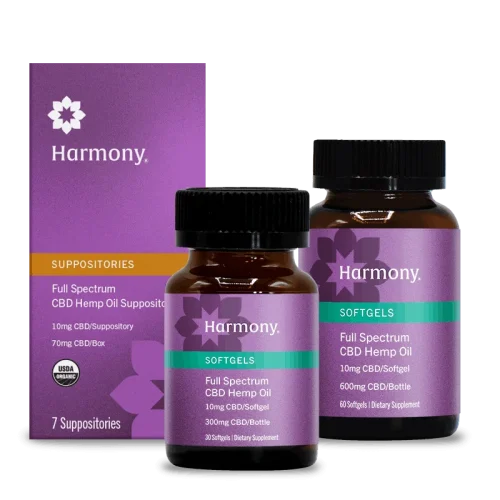 Palmetto Harmony - CBD Hemp Softgels