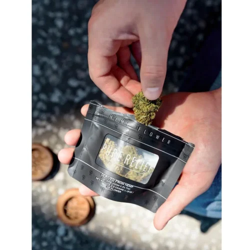 Pure Relief Raw Hemp CBD Flower