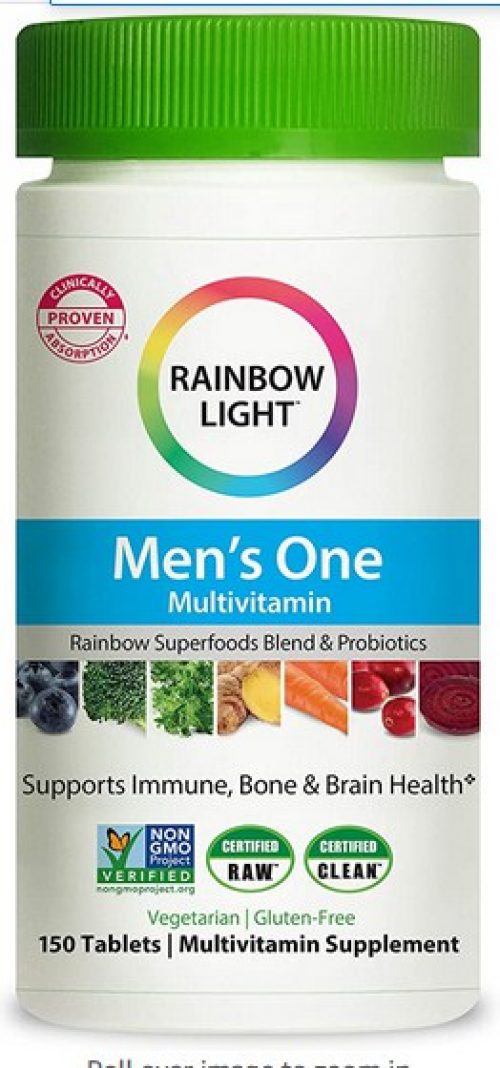Rainbow Light Men's One Multivitamin Tablets