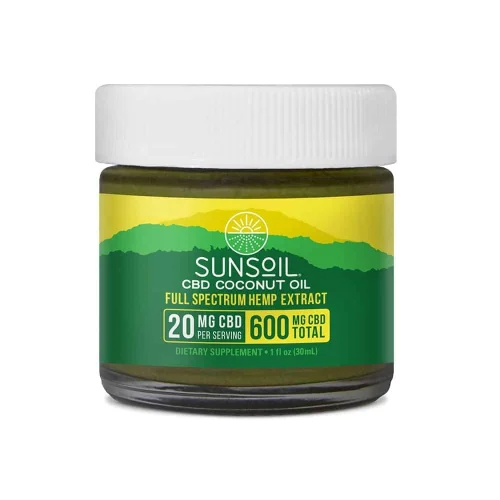 Sunsoil CBD Coconut Oil 