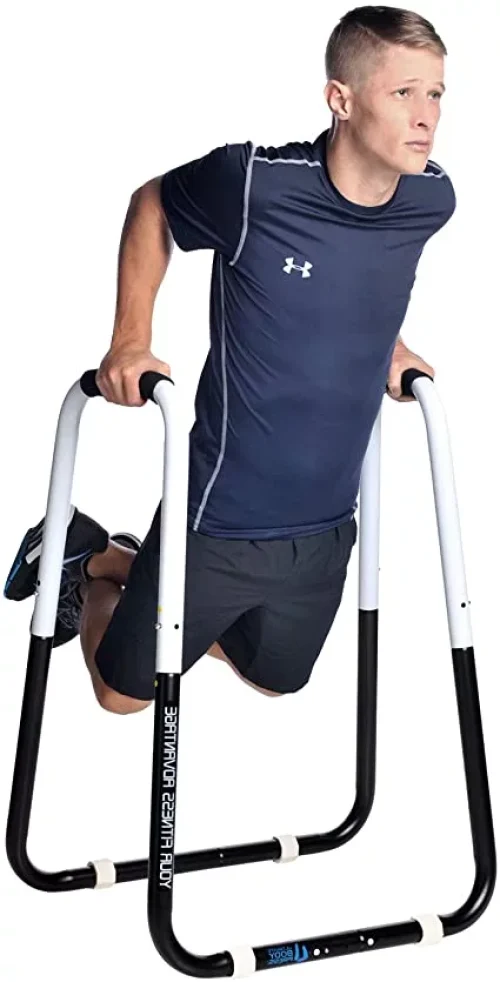 Ultimate Body Press Dip Bar Fitness Station 