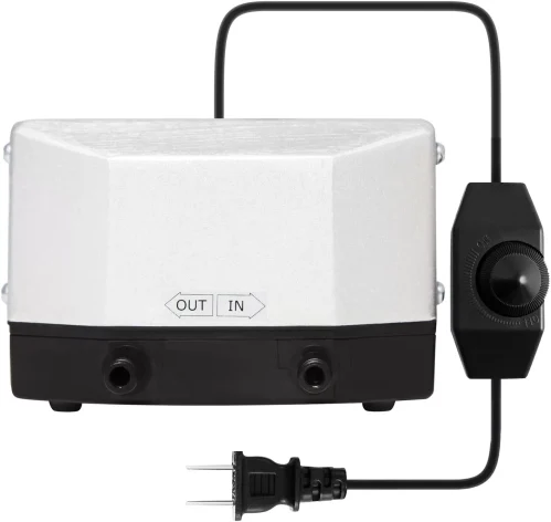 VIVOSUN 285 GPH Air Pump 9.5W 4 Outlet 18 Liter/Min for Aquarium and Hydroponic Systems