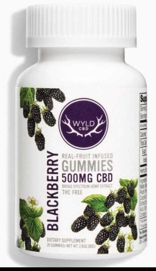 WYLD CBD Blackberry Gummies