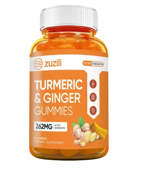 Zuzili Turmeric & Ginger Gummies