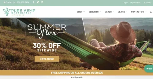 Special Pure Hemp Botanicals Discount