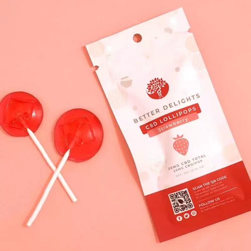 Better Delights CBD Infused Lollipop