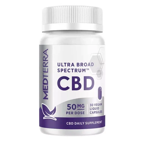 MedTerra Ultra Broad-Spectrum Liquid CBD Capsules